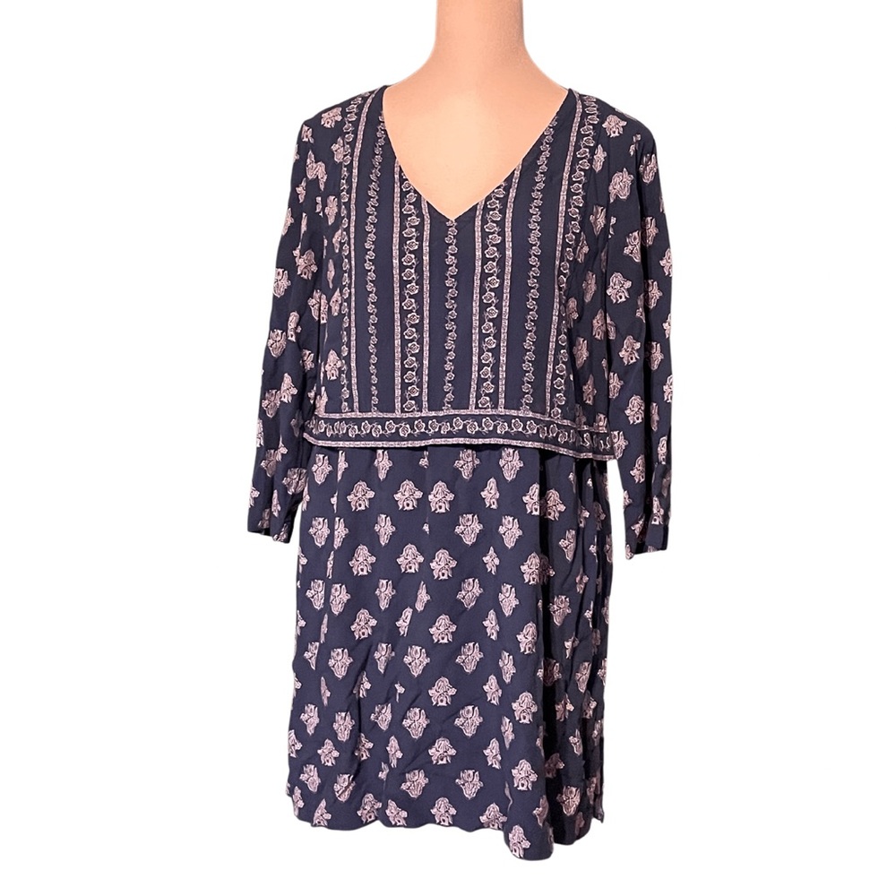 JJill Tunic Top, XS, Blue